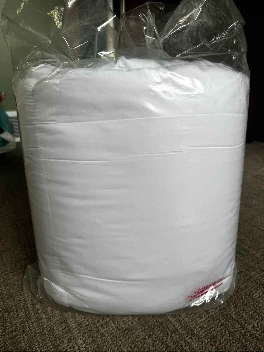 Room Essentials Full/Queen Solid Gray Duvet Cover Set AND Duvet